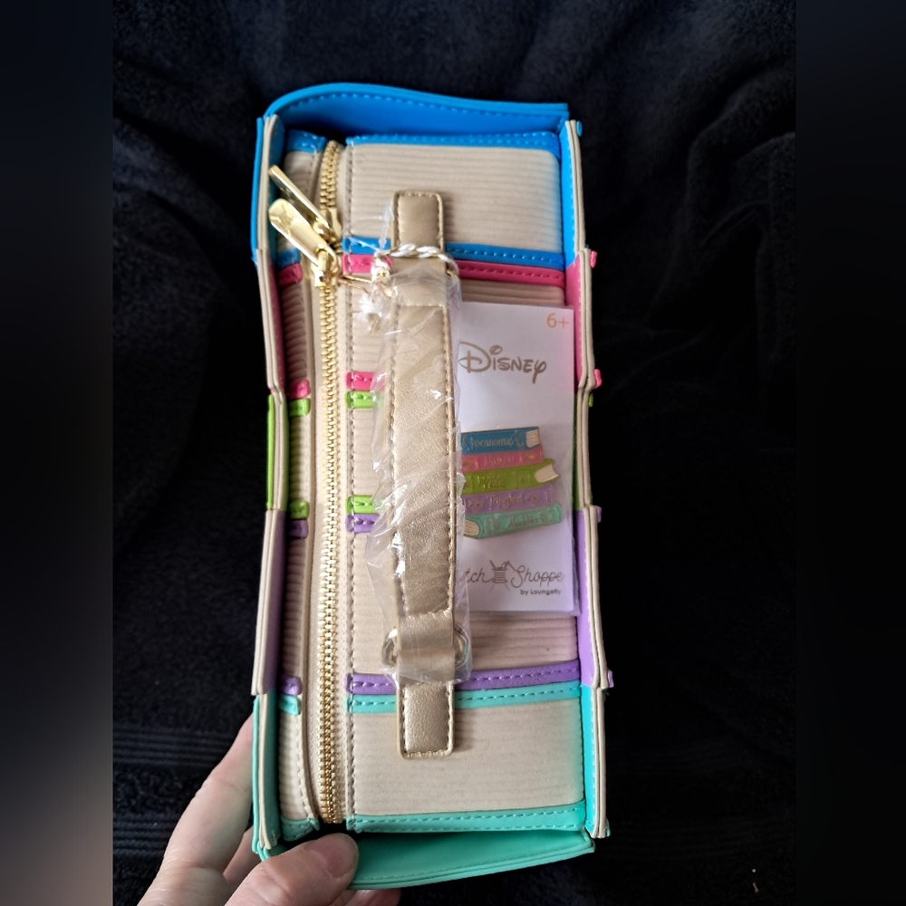 Loungefly Princess Books Volume 2 Crossbody - Picture 6 of 9